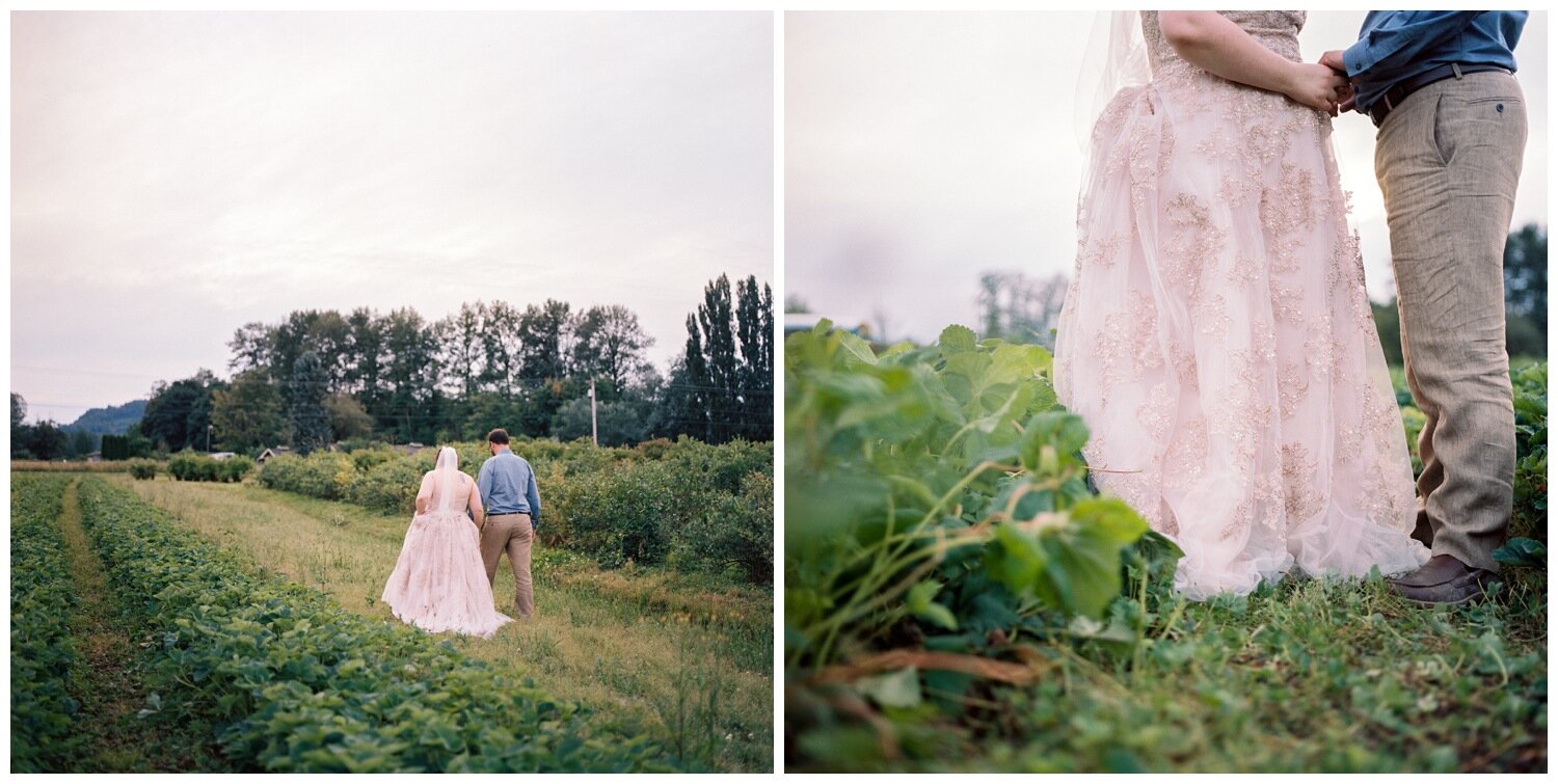 Wedding Couple Portrait Photography at the Fields at Willie Green's