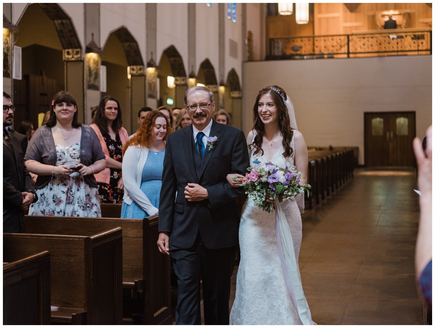 Seattle St Joseph Parish Wedding Ceremony Photography