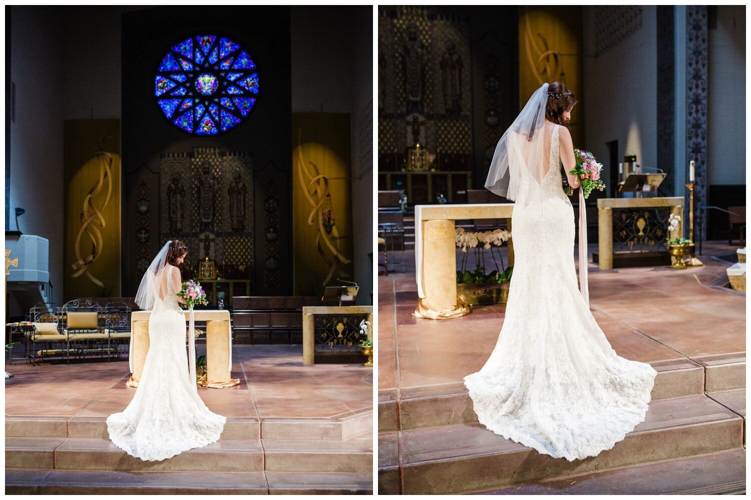 Seattle St Joseph Parish Wedding Photography