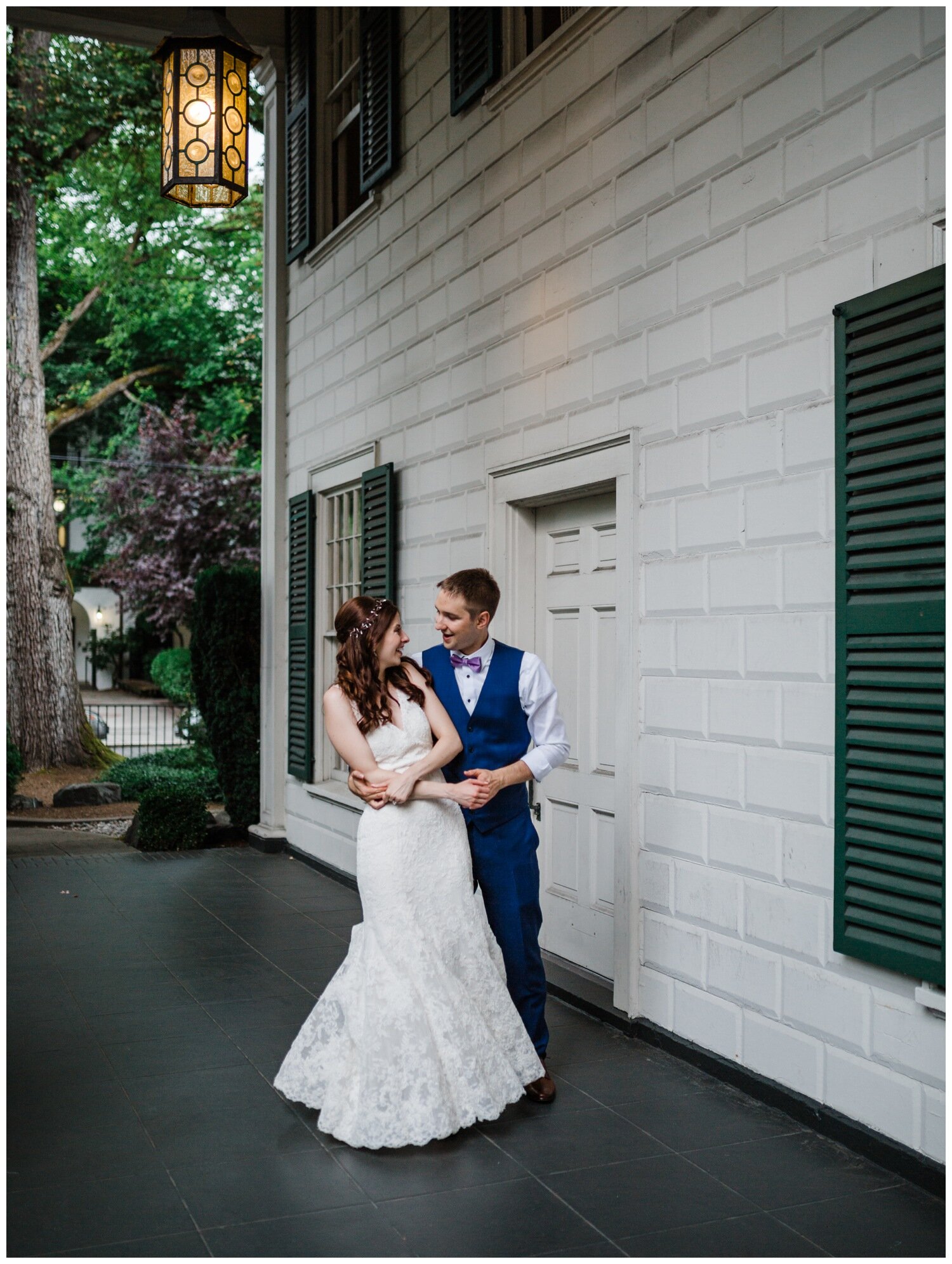 Rainier Chapter House Wedding Portrait Photography