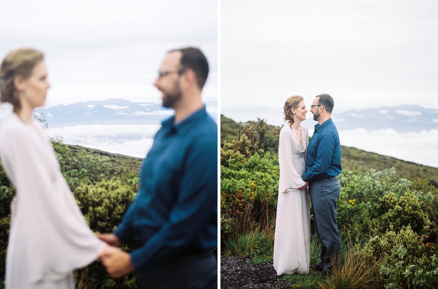 Maui Hawaii Engagement Photography in Haleakala National Park