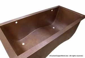 Drop-in Copper Comfort Tub