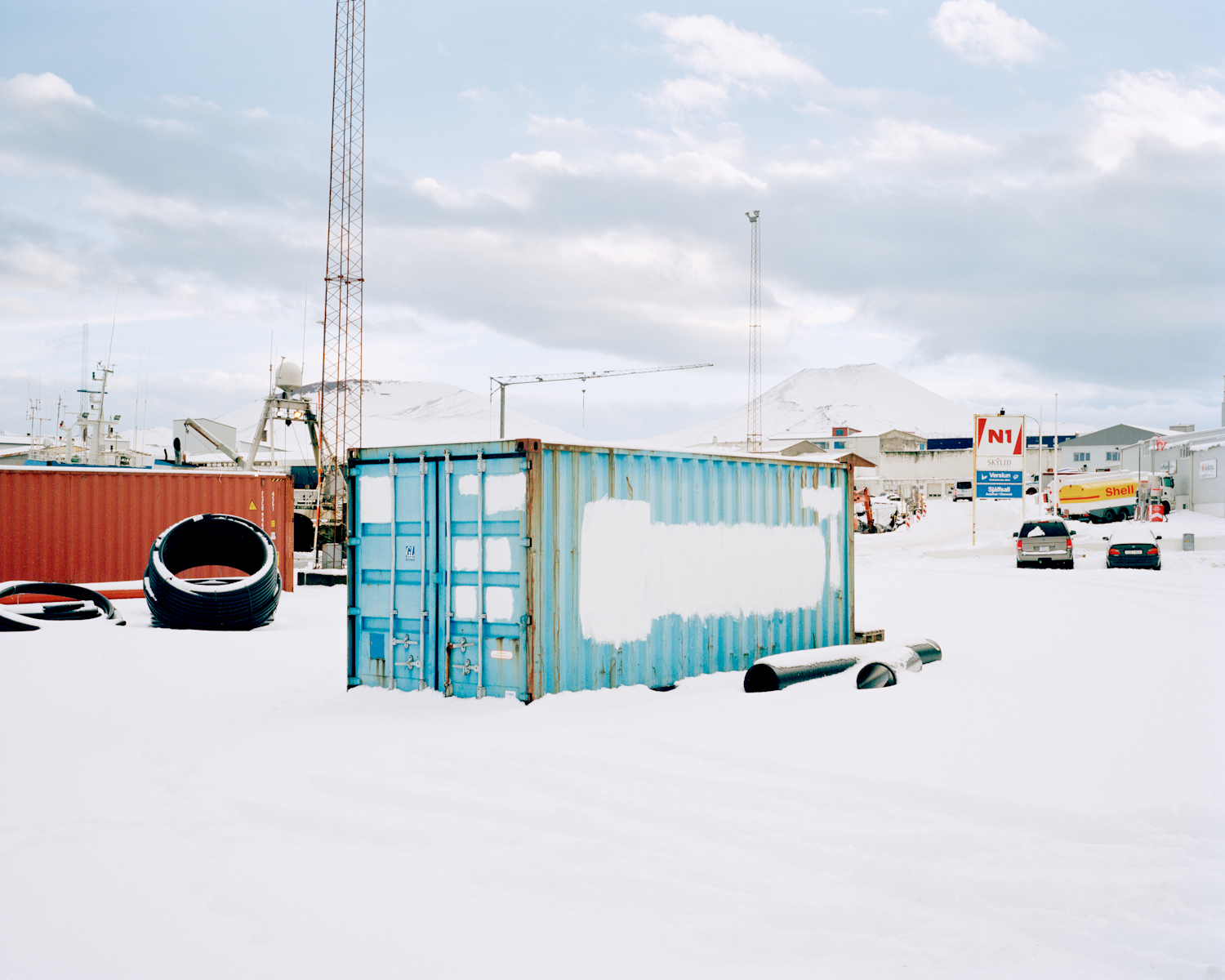  Cargo Container, Vestmannaeyjar, 2015.  Project Statement  