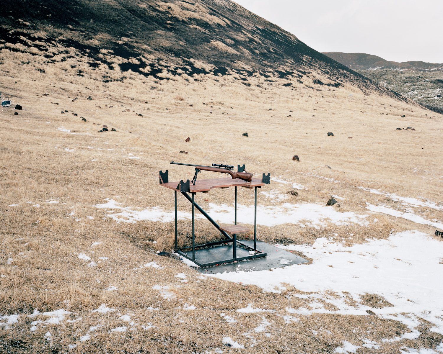  Firing Range, Vestmannaeyjar, 2015.  Project Statement  