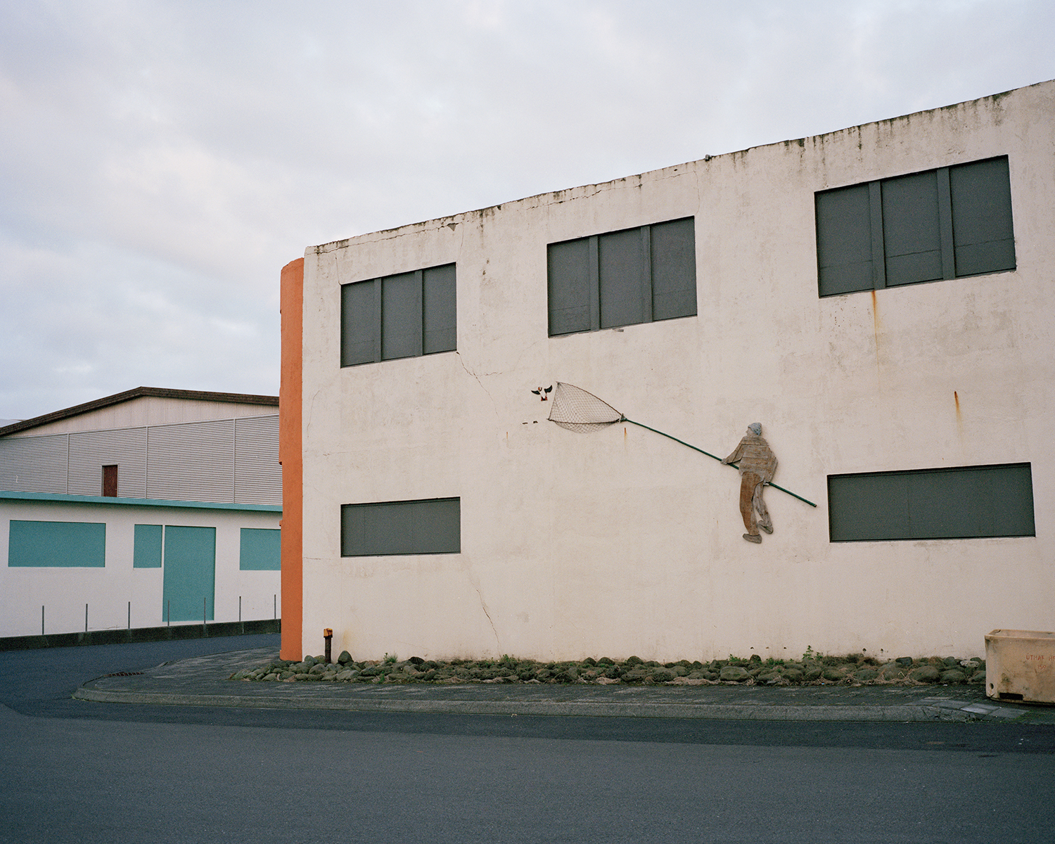  Harbour Mural #2, Vestmannaeyjar, 2015.  Project Statement  