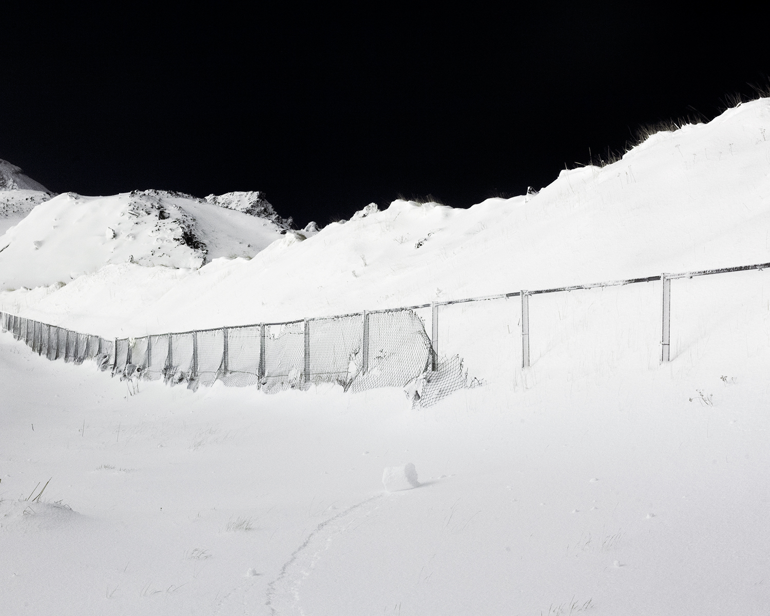 Night Scene, Vestmannaeyjar, 2015. Project Statement