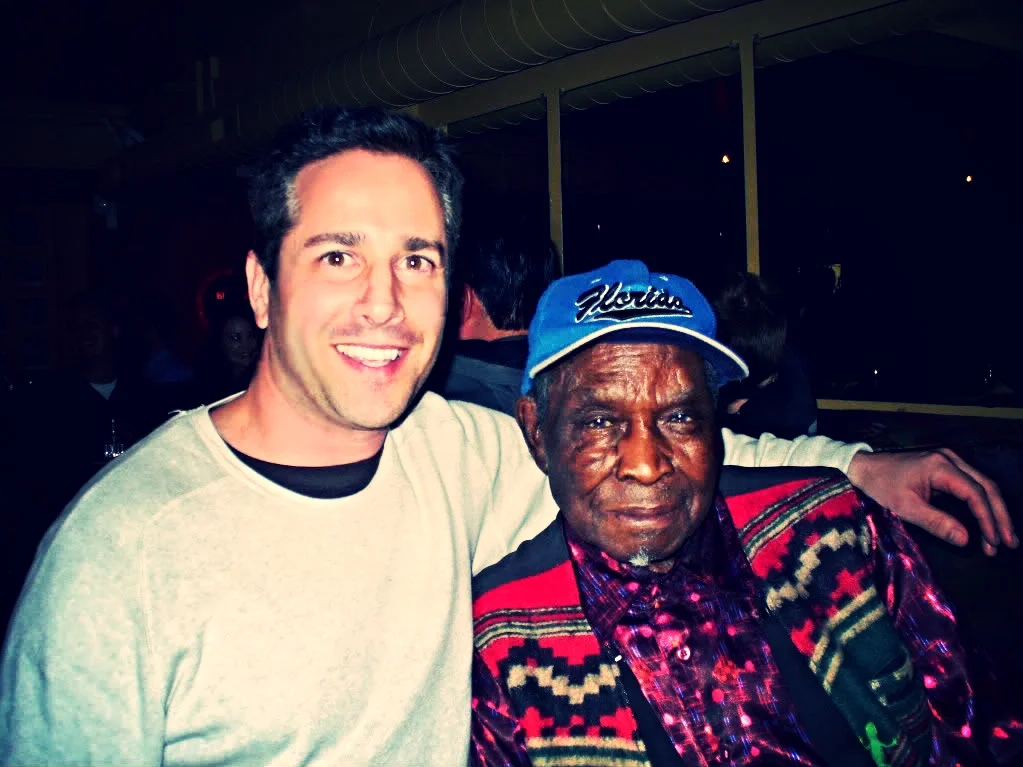 Dennis Johnson and Honeyboy Edwards