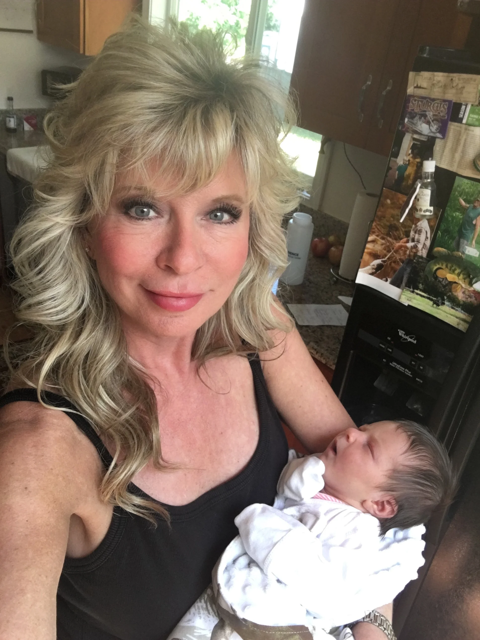 She loves her grandma, and I love her!