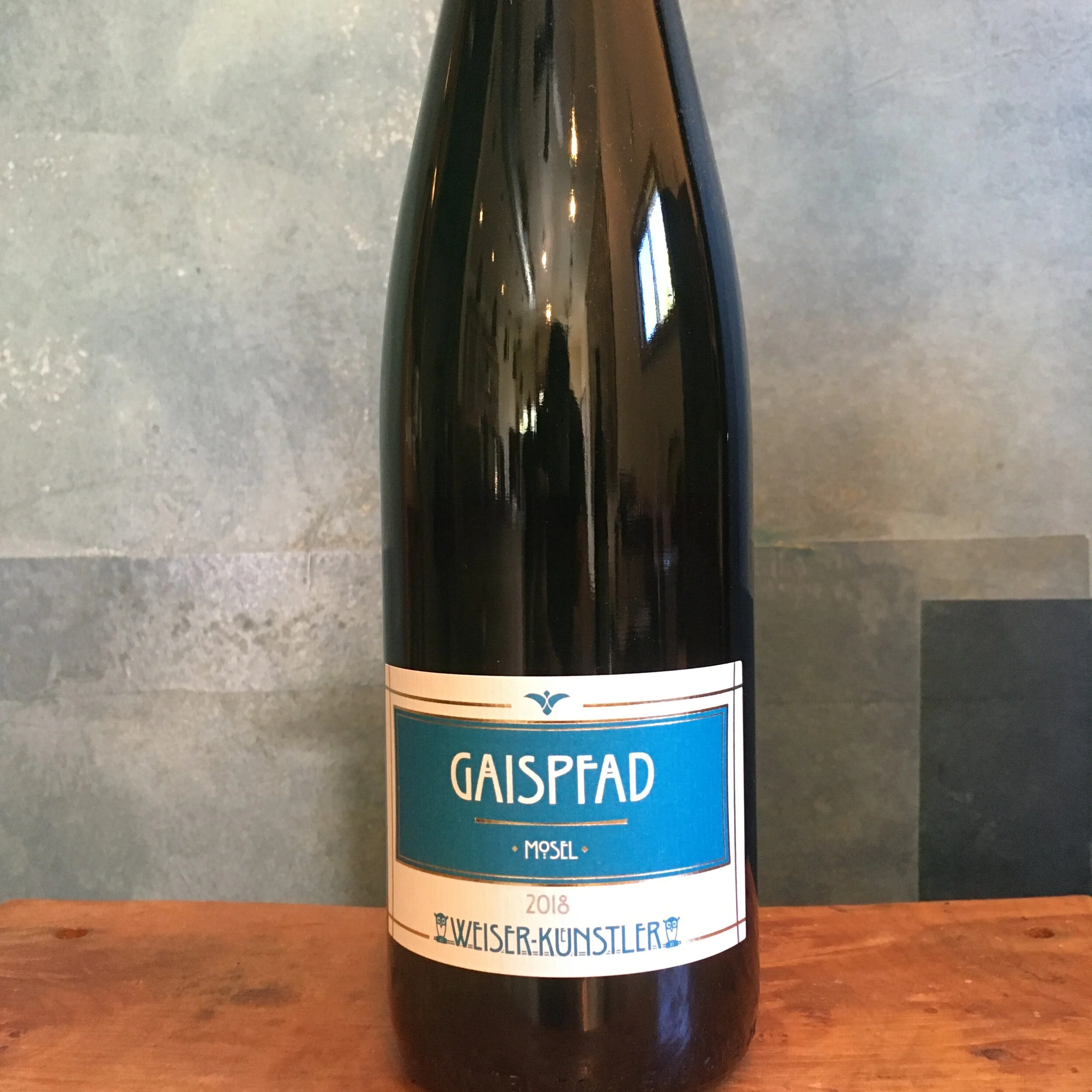2018 Weiser-Kuenstler, "Trabener Gaispfad Riesling Trocken,"  Mosel - Dry Riesling