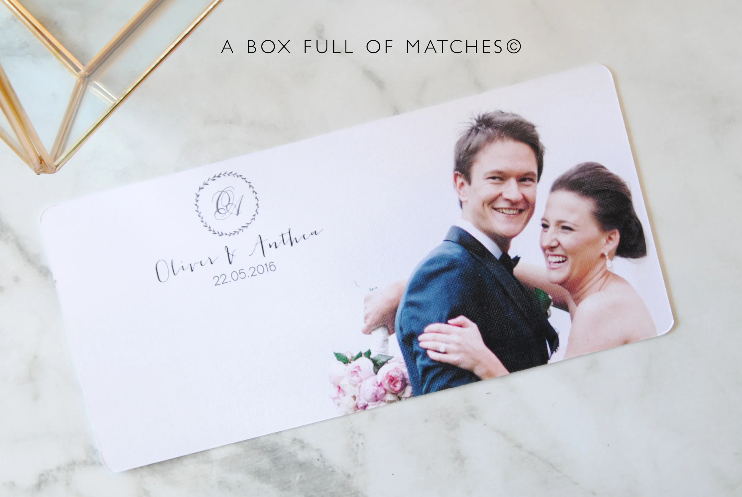 Wedding Thank You Cards DL
