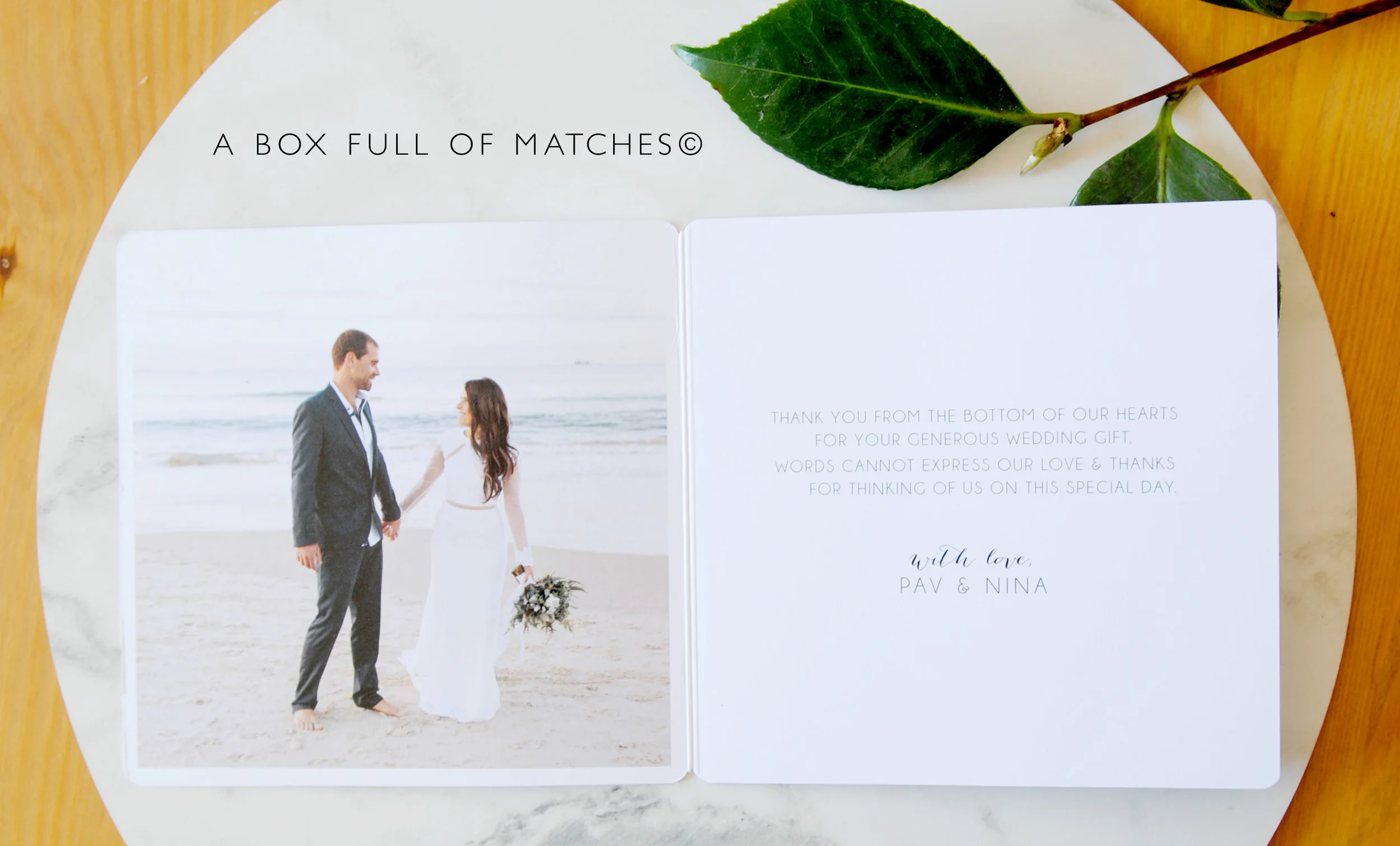 Photo Thank You cards