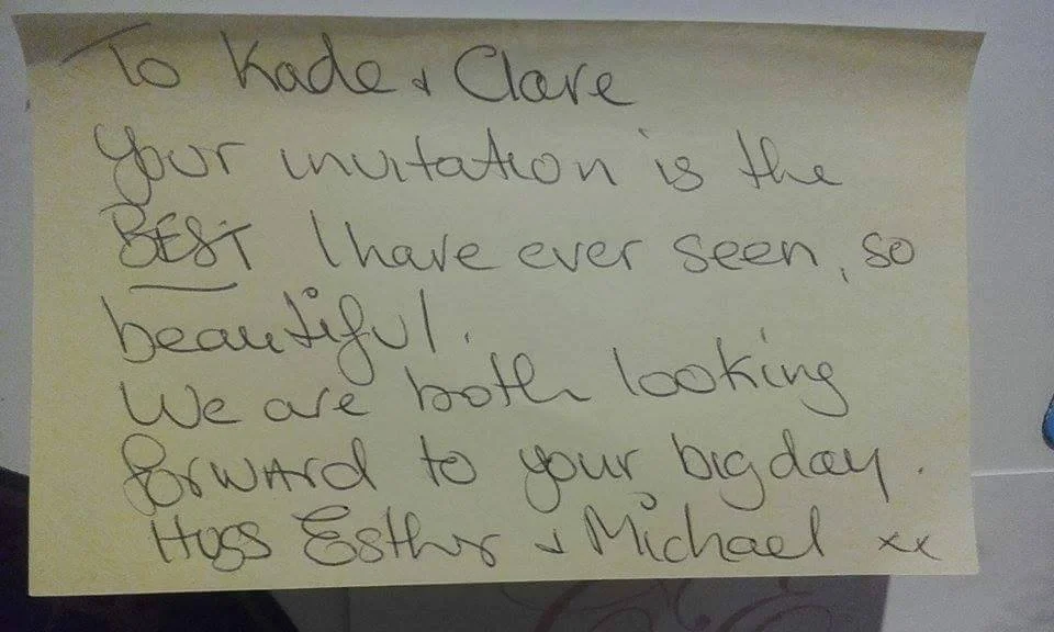 Kade and Clare 2017