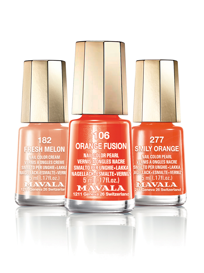 ORANGE SHADES | Mavala Switzerland