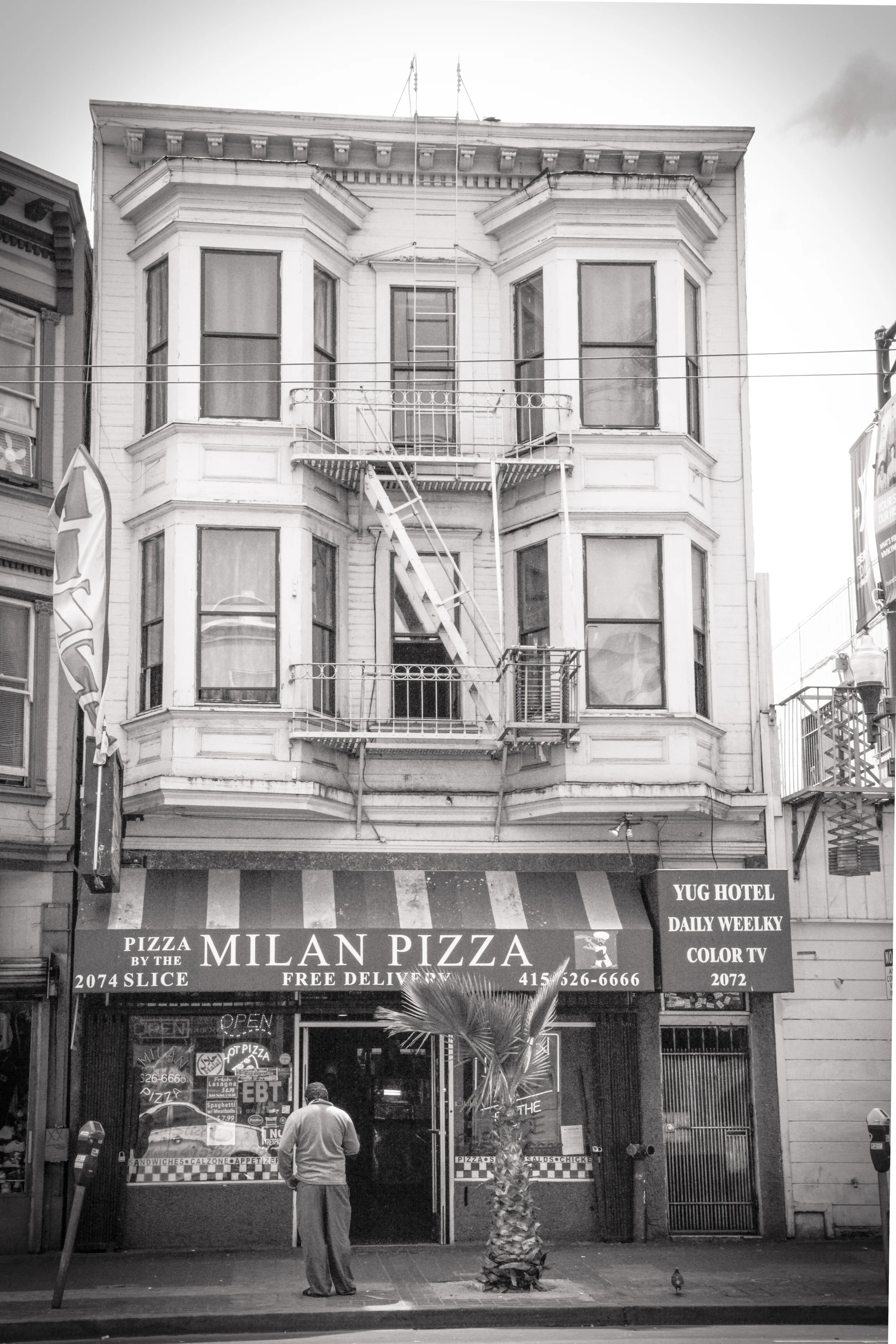 Milan Pizza in San Francisco, California.jpg
