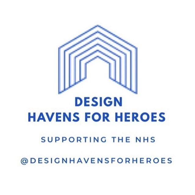Very pleased to be part of the @designhavensforheroes set up by @francescarowanplowden as a way to thank our NHS staff. If you want to nominate anyone to benefit from a room redesign and redecoration email nominations@designhavensforheroes.org.uk