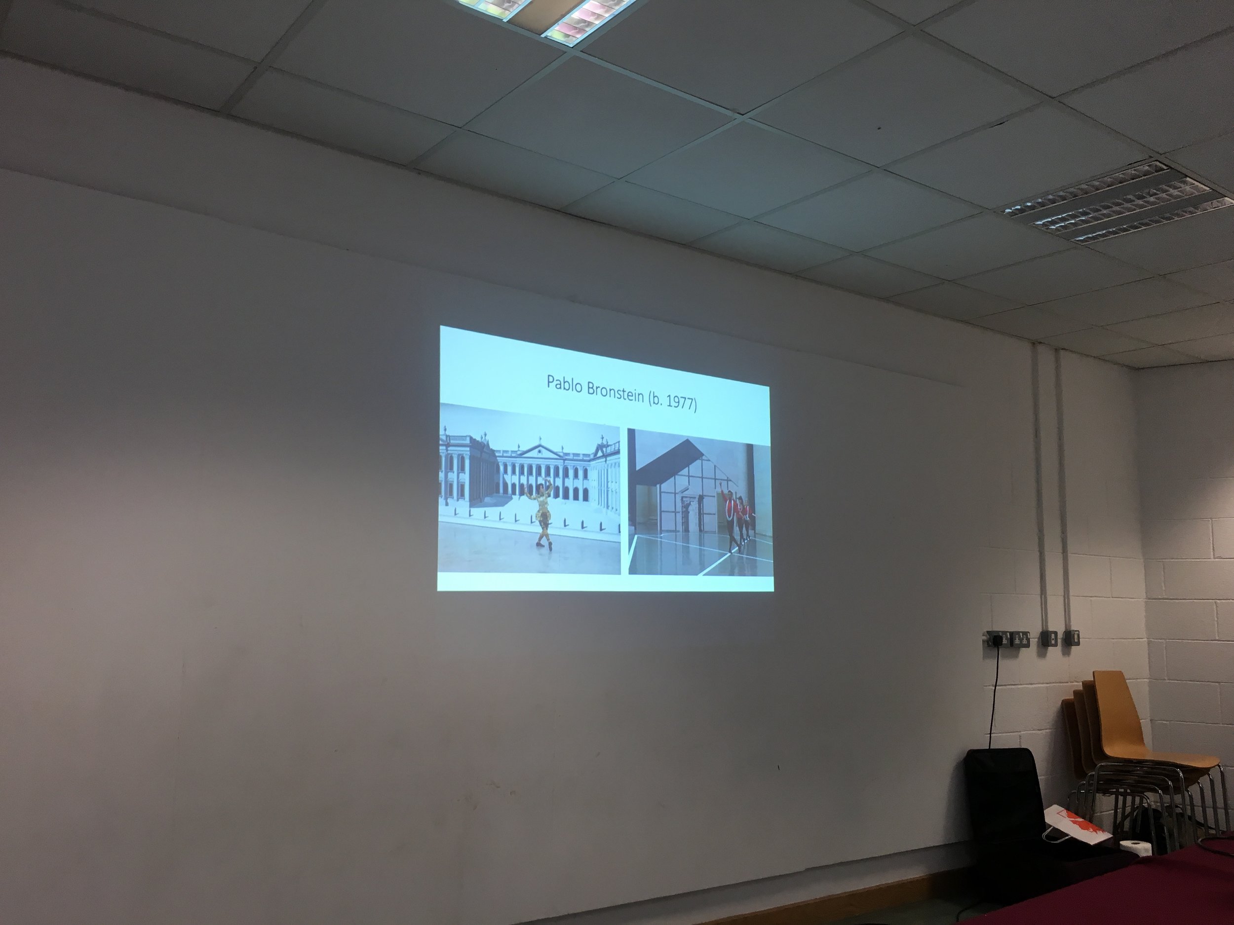  Caitriona looked at the work of some contemporary artists, both in Ireland and abroad, in relation to their connection to the Bauhuas traditions 