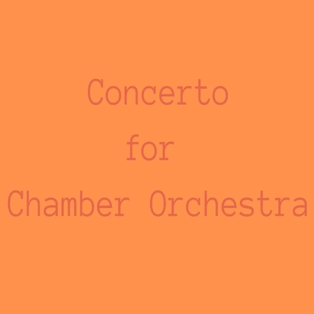 Concerto for Chamber Orchestra