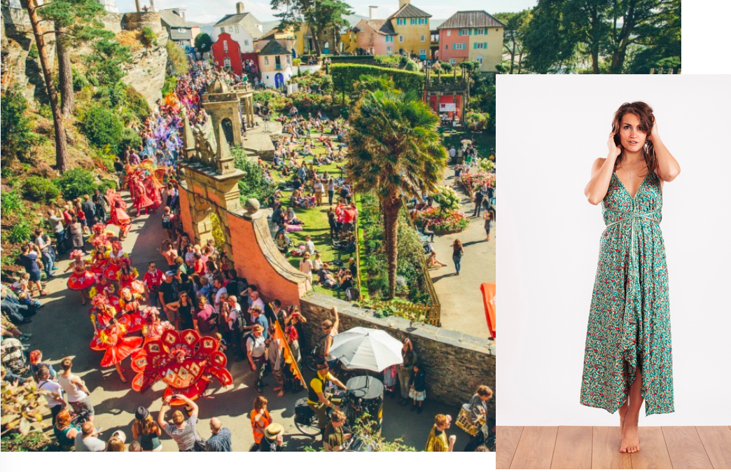 Photo via: Festival No. 6 Holly ( @hollymadge ) wearing the Luna Evening Dress photographed by Adj Brown ( @adj_brown )