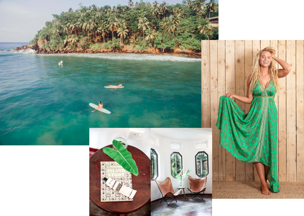 Photos via: Bree Poort &amp; Mitch FongLucie wearing the Jungle Jungle Limited Edition Dress photographed by Adj Brown