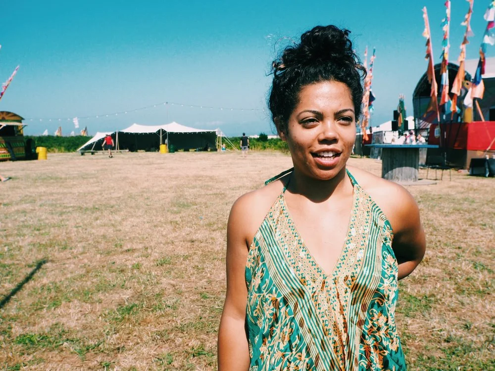 A lovely customer in a Sailaway Jumpsuit | Photo: @maddiemedscontent