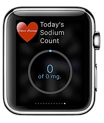 Track Sodium Intake on Apple Watch