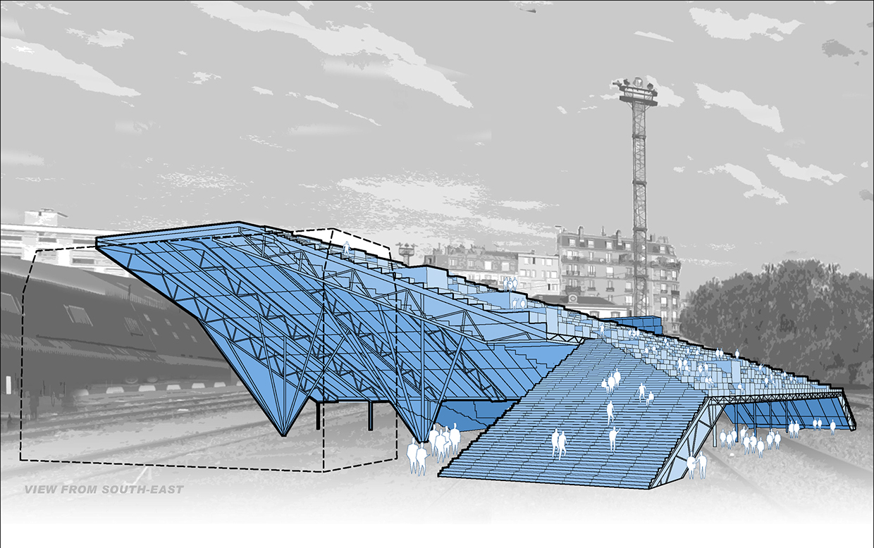 Les Gradins Olympic Pavilion