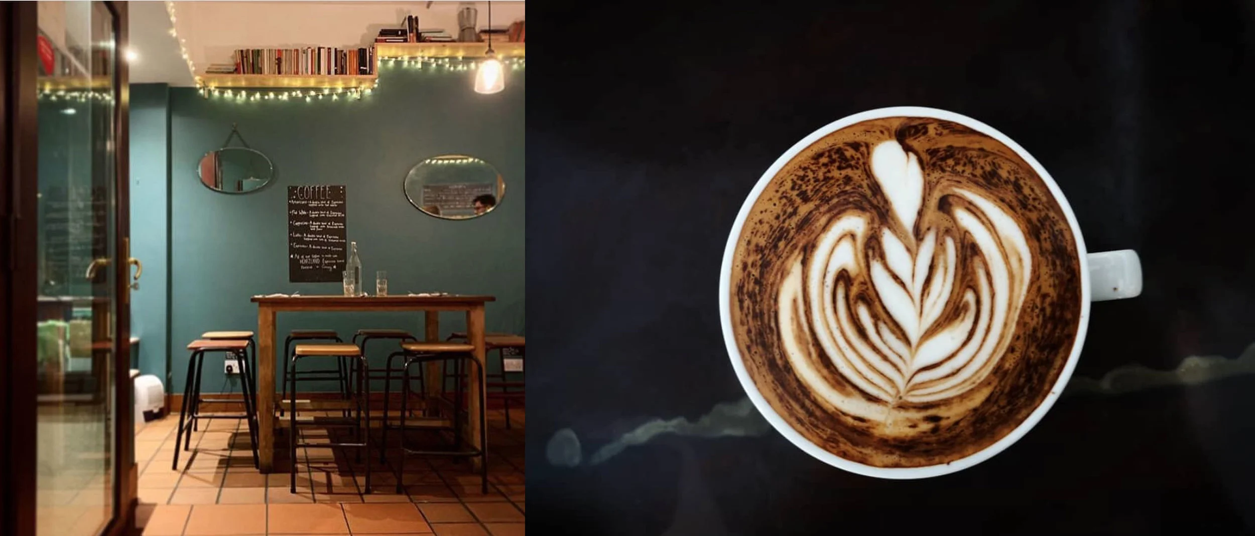 Watch Llanberis go by from Mafon cafe serving Heartland Coffi
