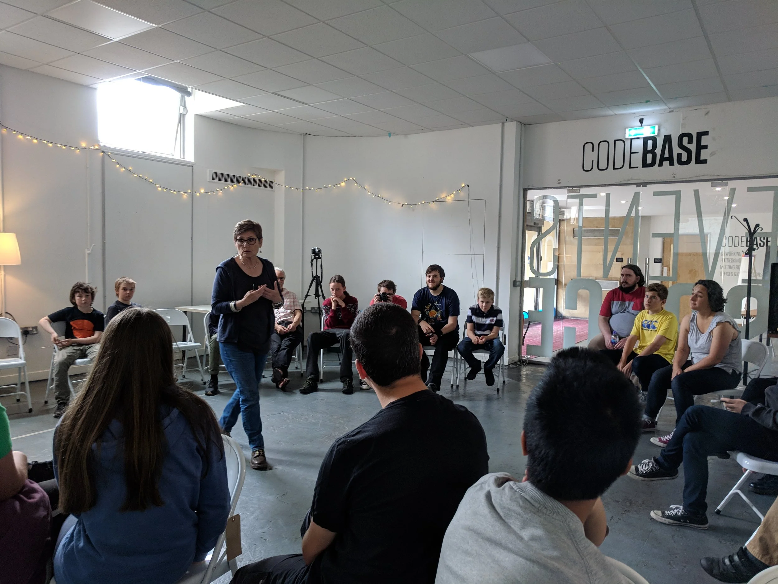 Freda (Prewired) introducing the week