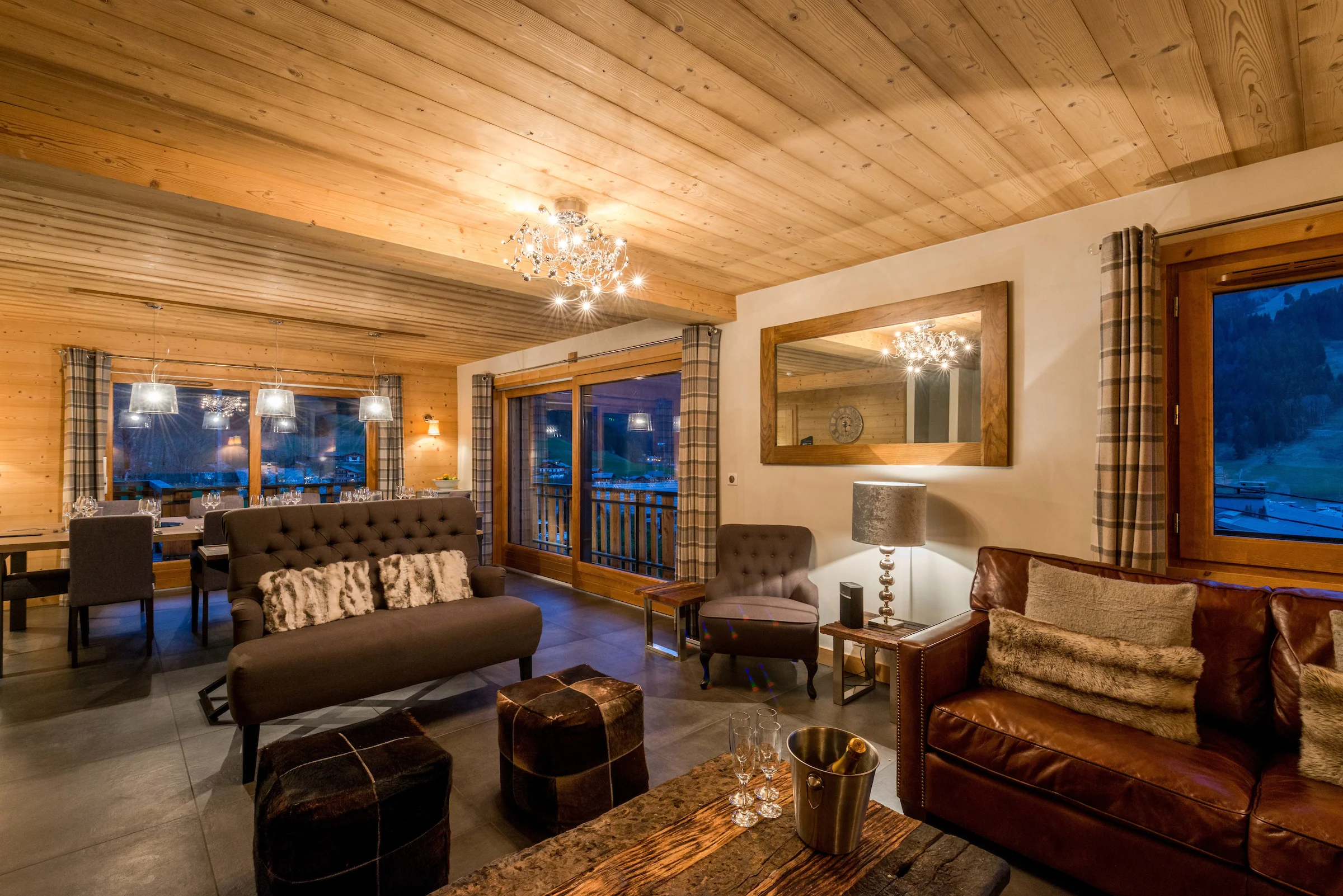 Living and Dining rooms
