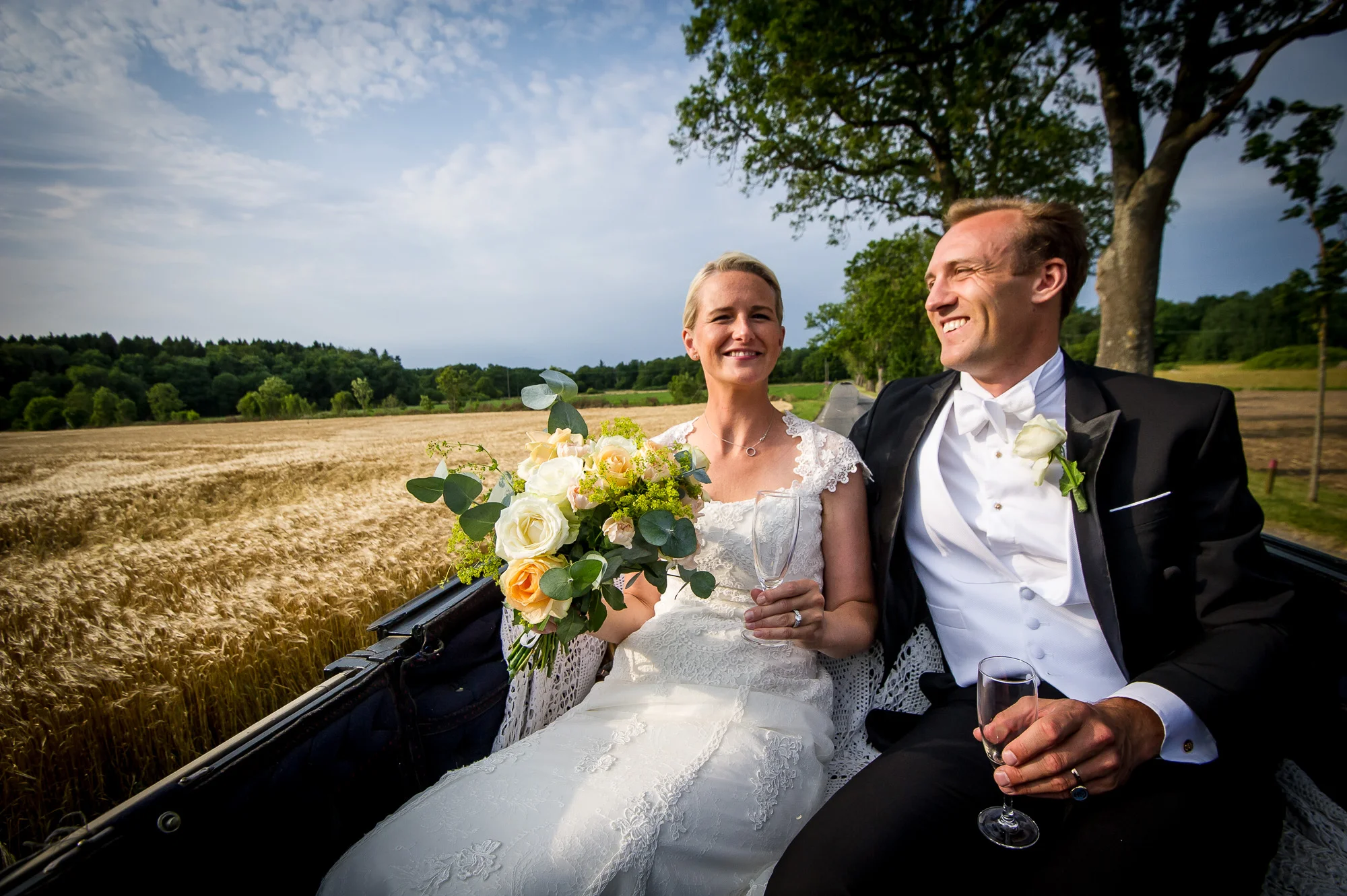 Bröllopsfoto - Helene & Kristian