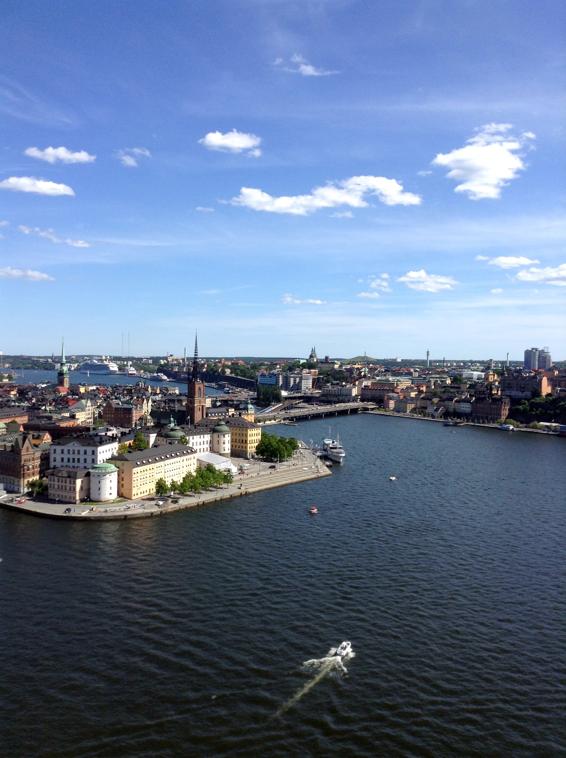 The view from City Hall.