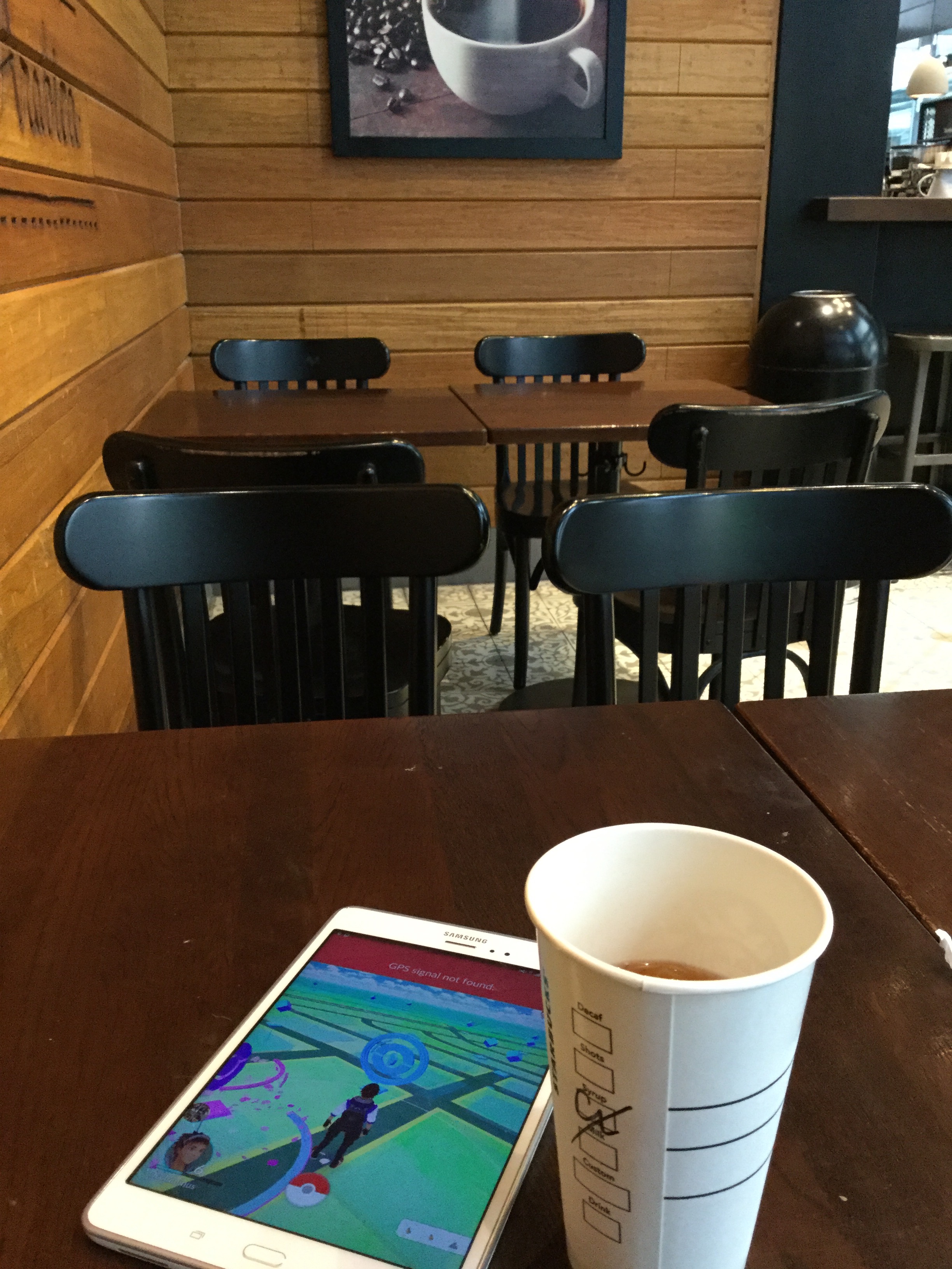 I am not a tea drinker but the Starbucks along Rufino Street had two pokestops you could access every five minutes while downing some iced Earl Grey. It also actually had pokemon that weren't Pidgeys, Rattatas, or Zubats.