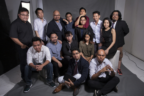 The Gunship Revolution Team, 2016. Photo by Louise Manuel-Portillo of the Hollow Box Photography .