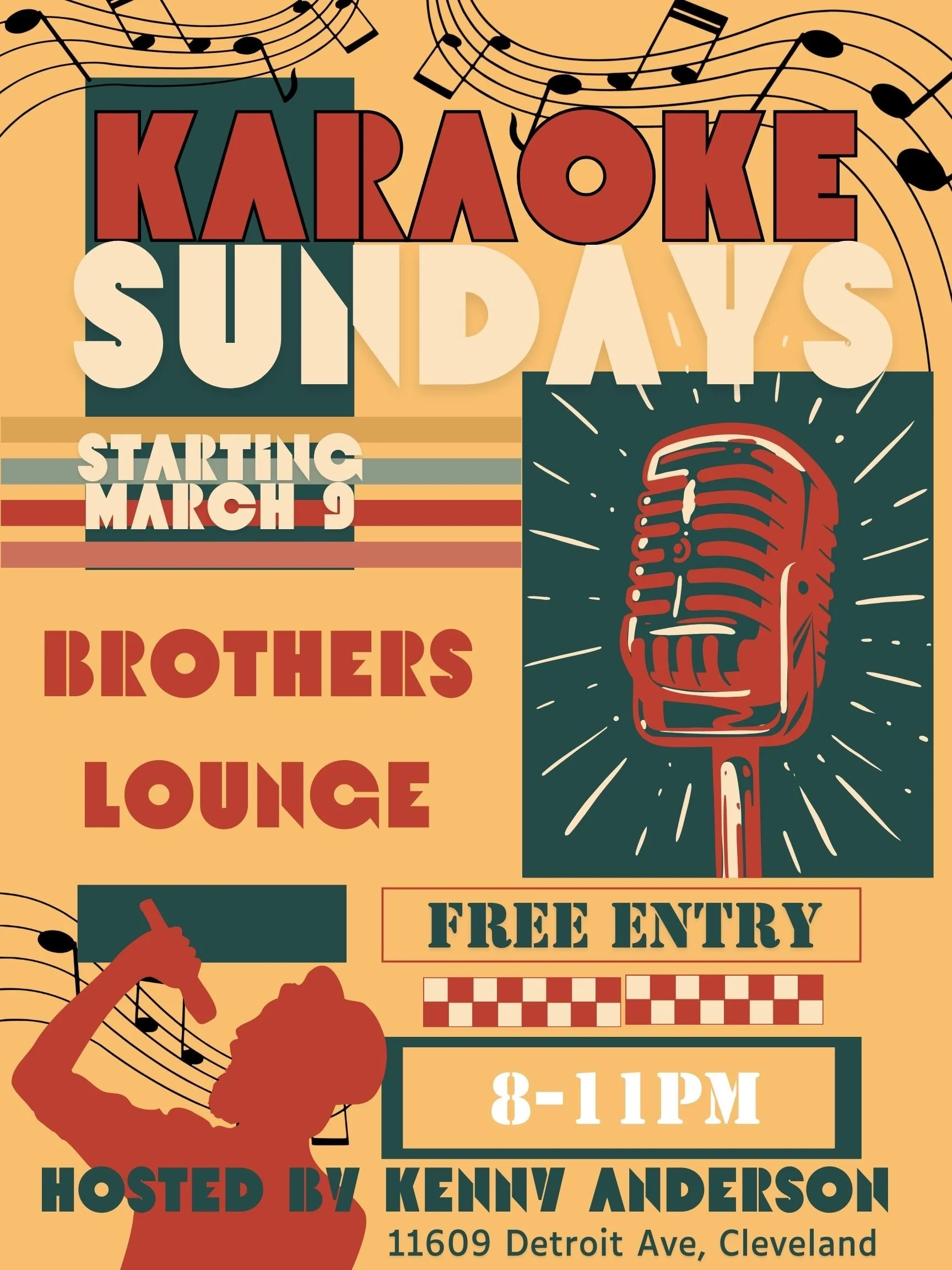 Karaoke Sunday Hosted by Kenny Anderson 