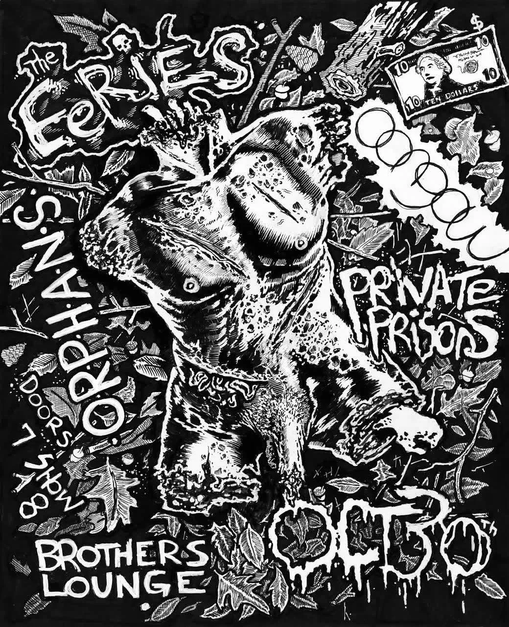 The Eeries / Oongow / Private Prisons / O.R.P.H.A.N.S