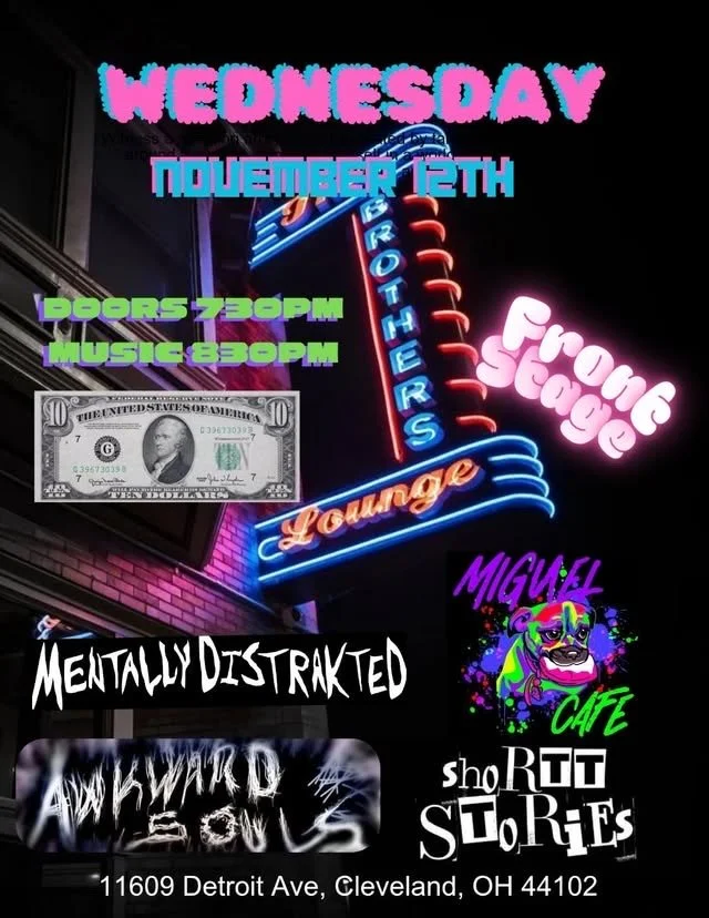 Miguel Cafe / Mentally Distrakted / Awkward Souls / Shortt Stories