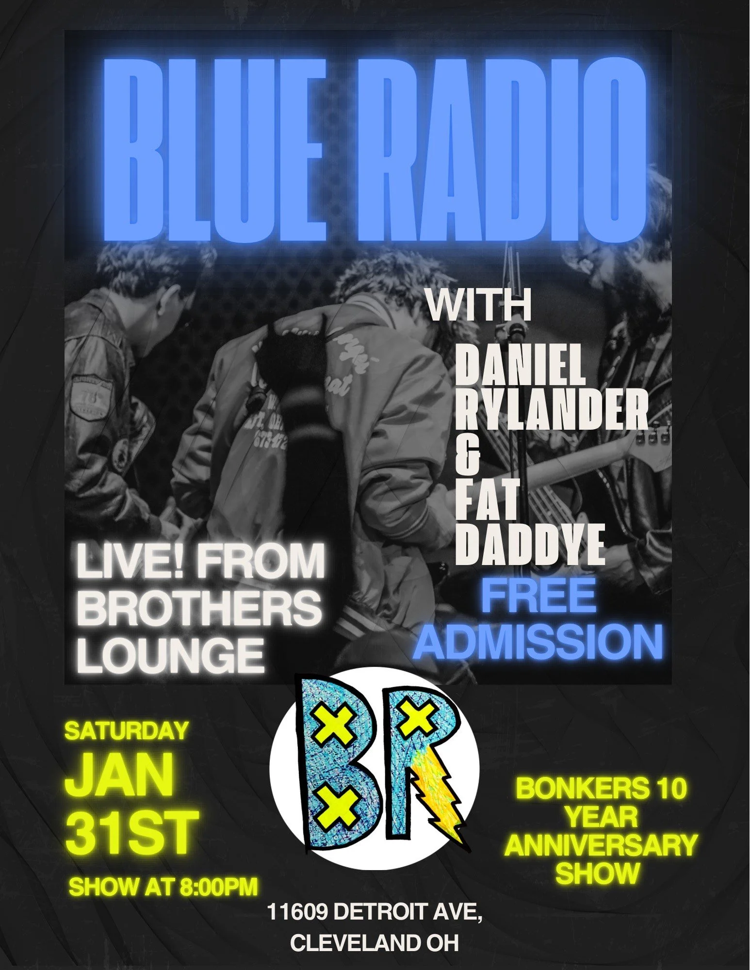 Blue Radio 10th Anniversary Show with Daniel Rylander &amp; Fat Daddye