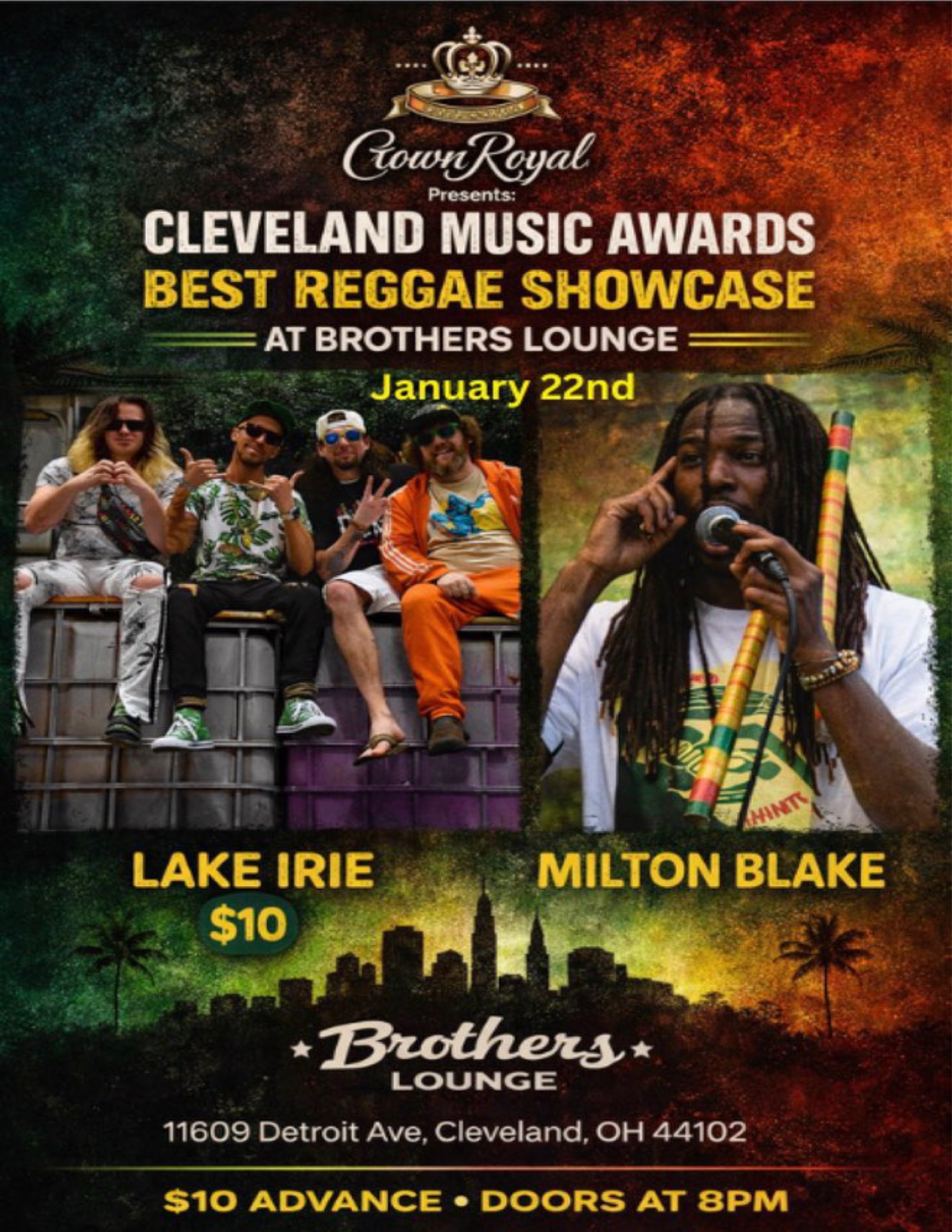 Cleveland Music Awards- Reggae!
