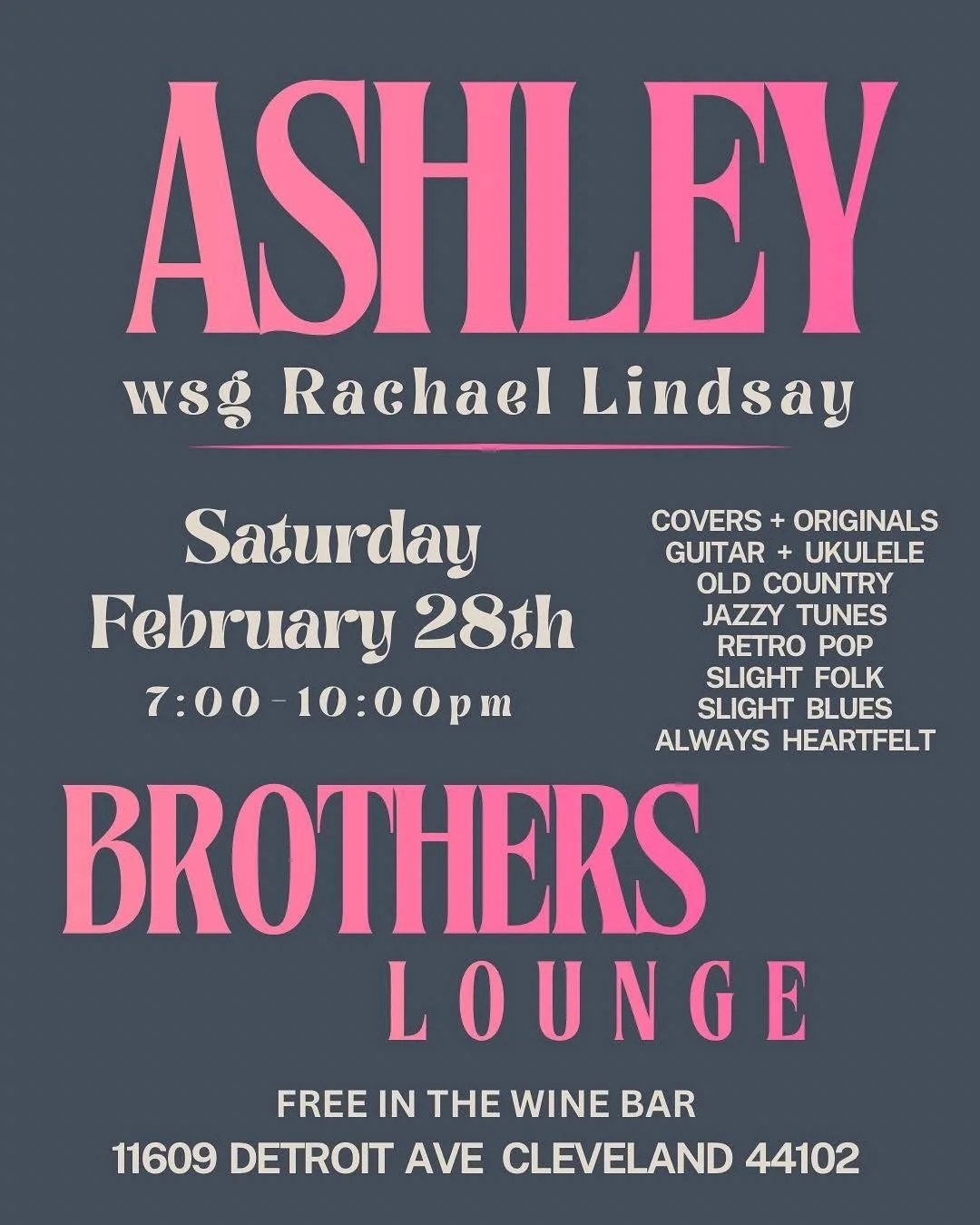 Ashley Gulla wsg Rachael Lindsay