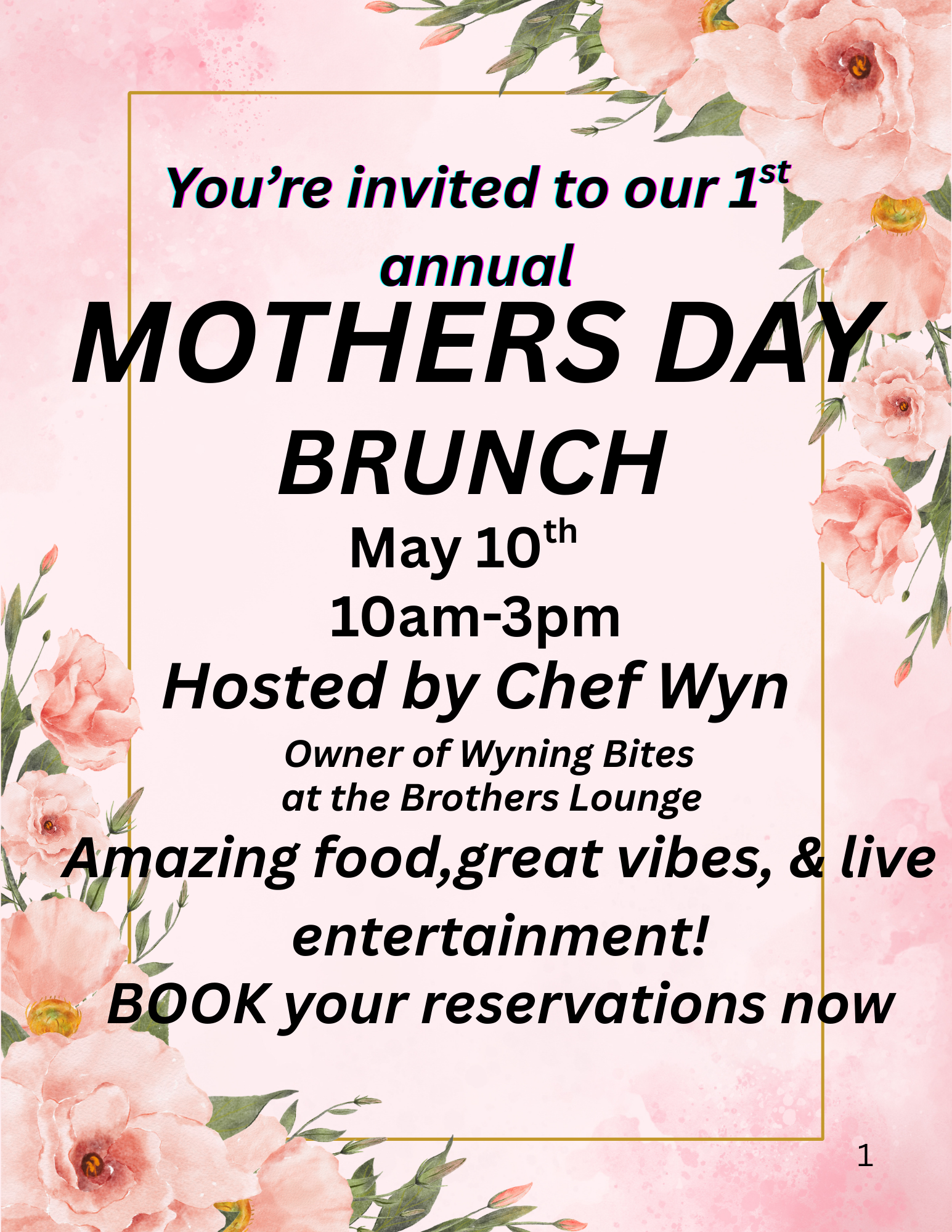Mothers Day Brunch
