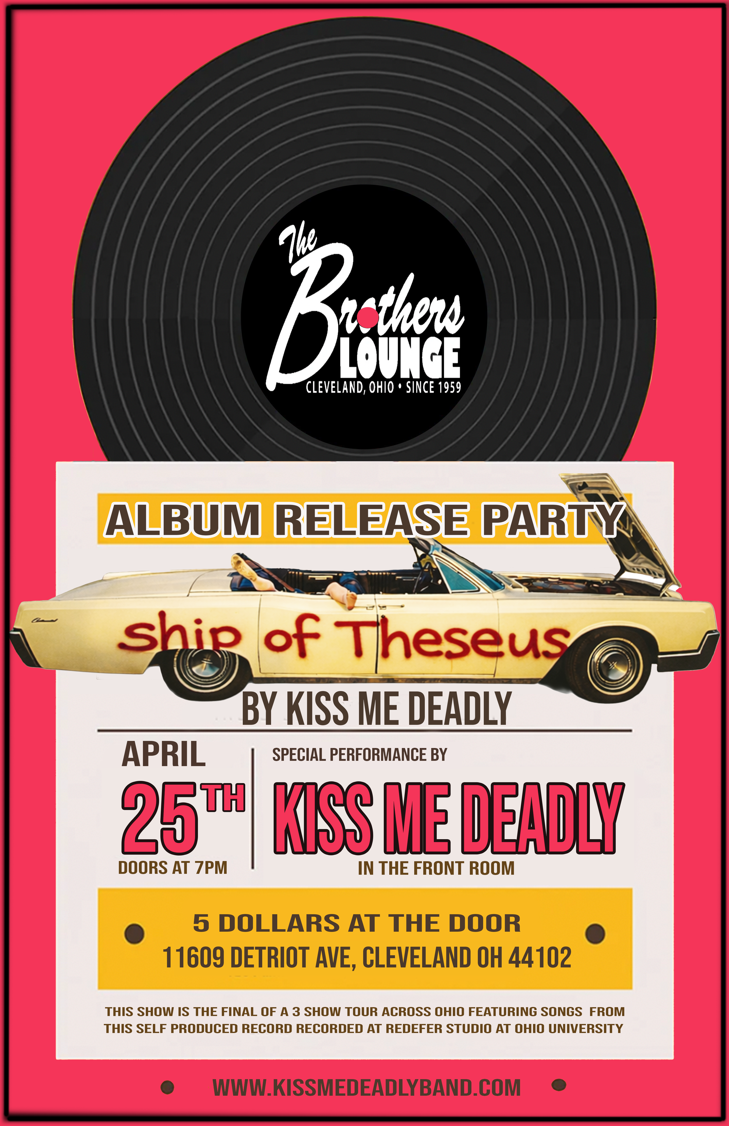 Kiss Me Deadly (Album Release)