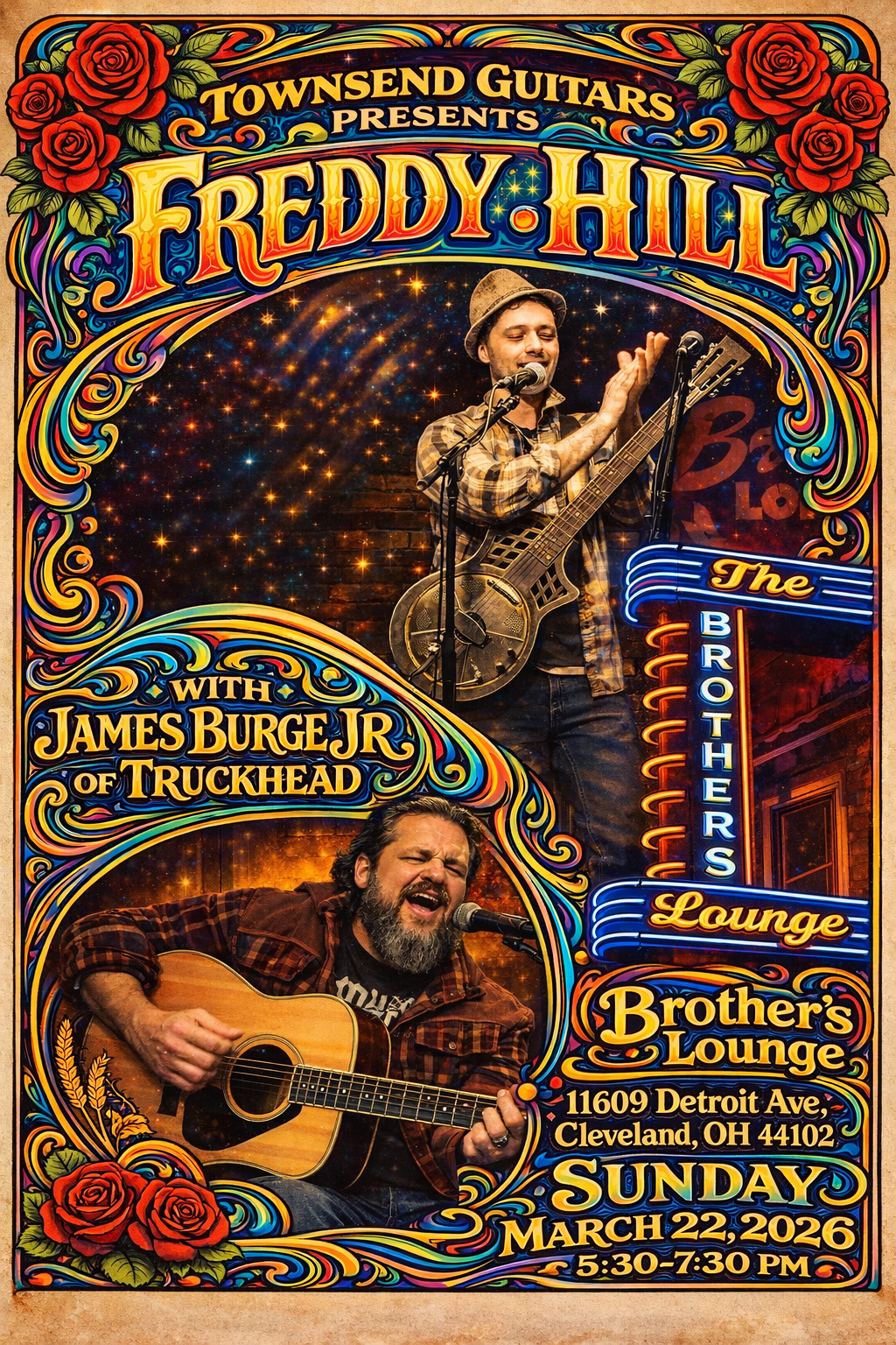 3rd Sundays Early Show: Freddy Hill 