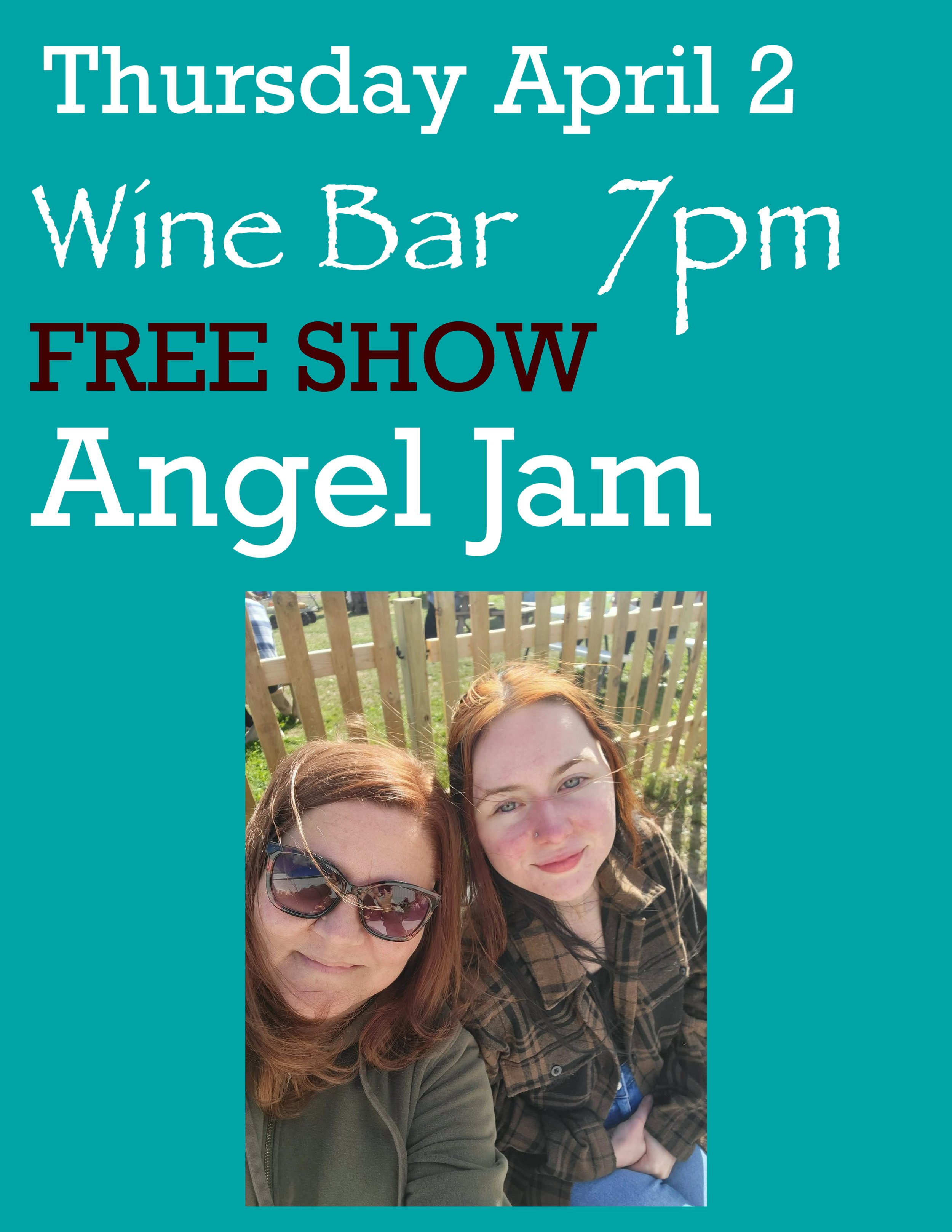 Free Acoustic Shows Details TBA 