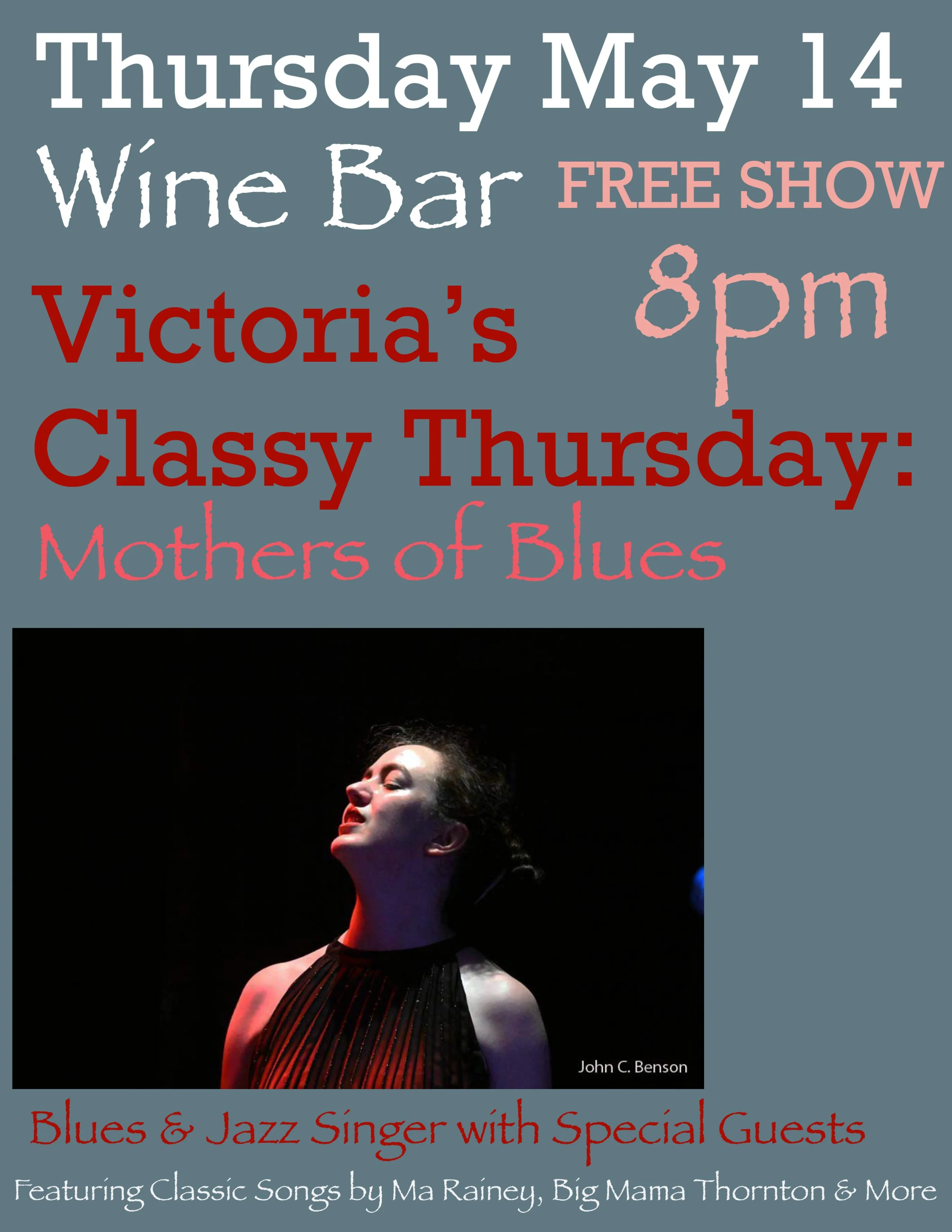 Victoria's Classy Thursday: Mothers of Blues 