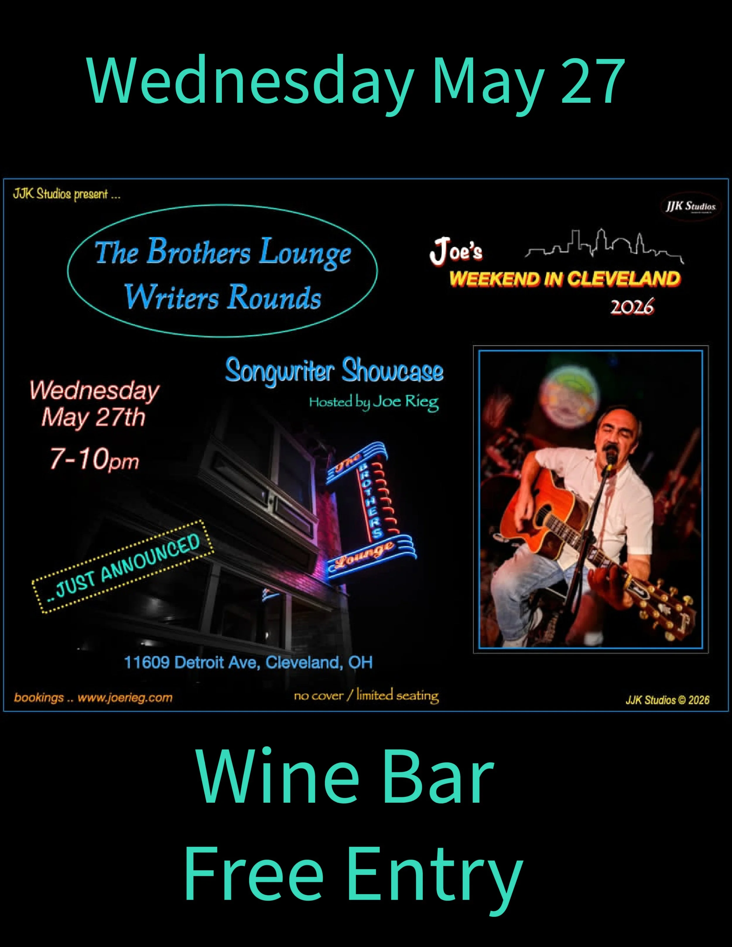 Joe Rieg Songwriters Round