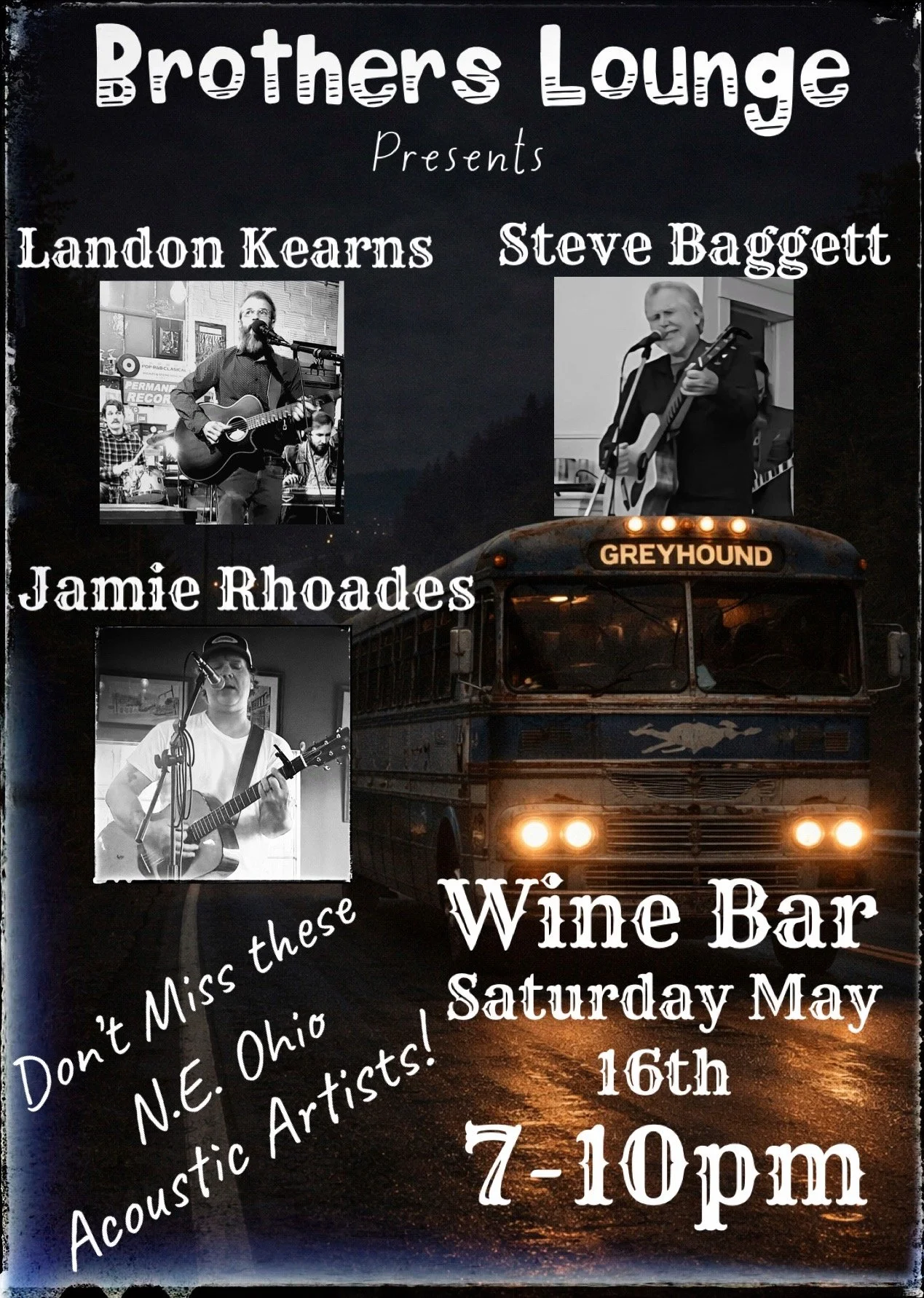 Jamie Rhodes // Steve Bagget // Landon Kearns