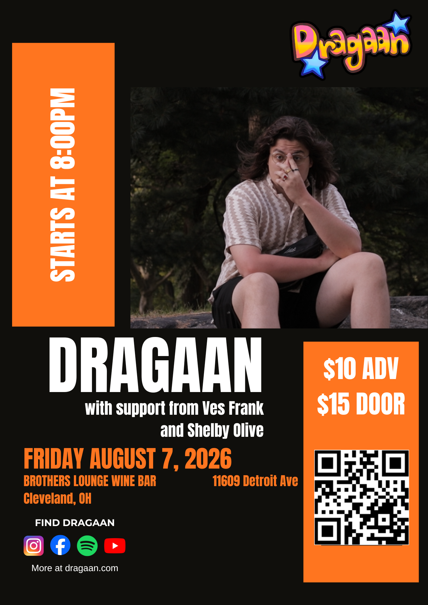 SOLD OUT: Dragaan / Ves Frank / Shelby Olive 