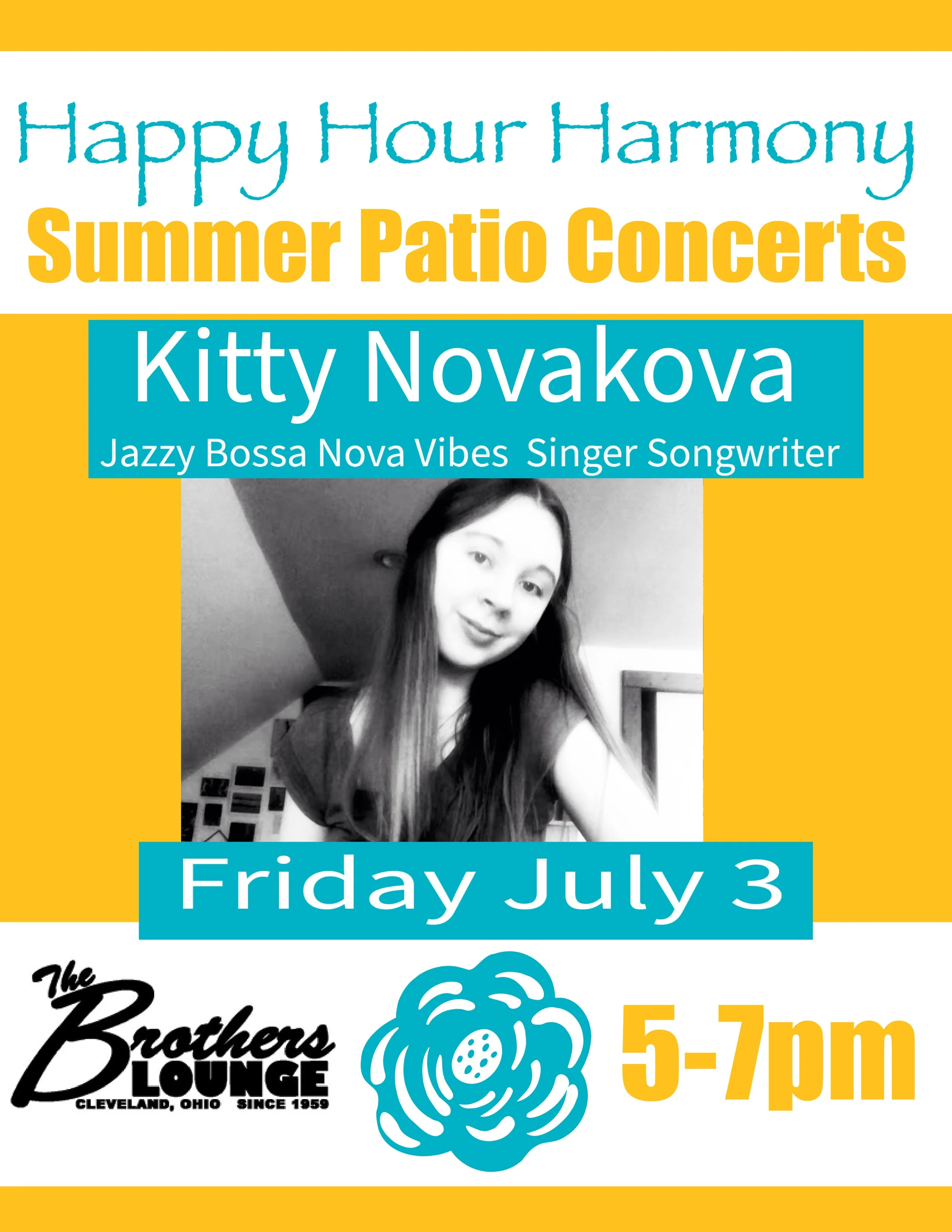 Kitty Novakova Happy Hour Patio