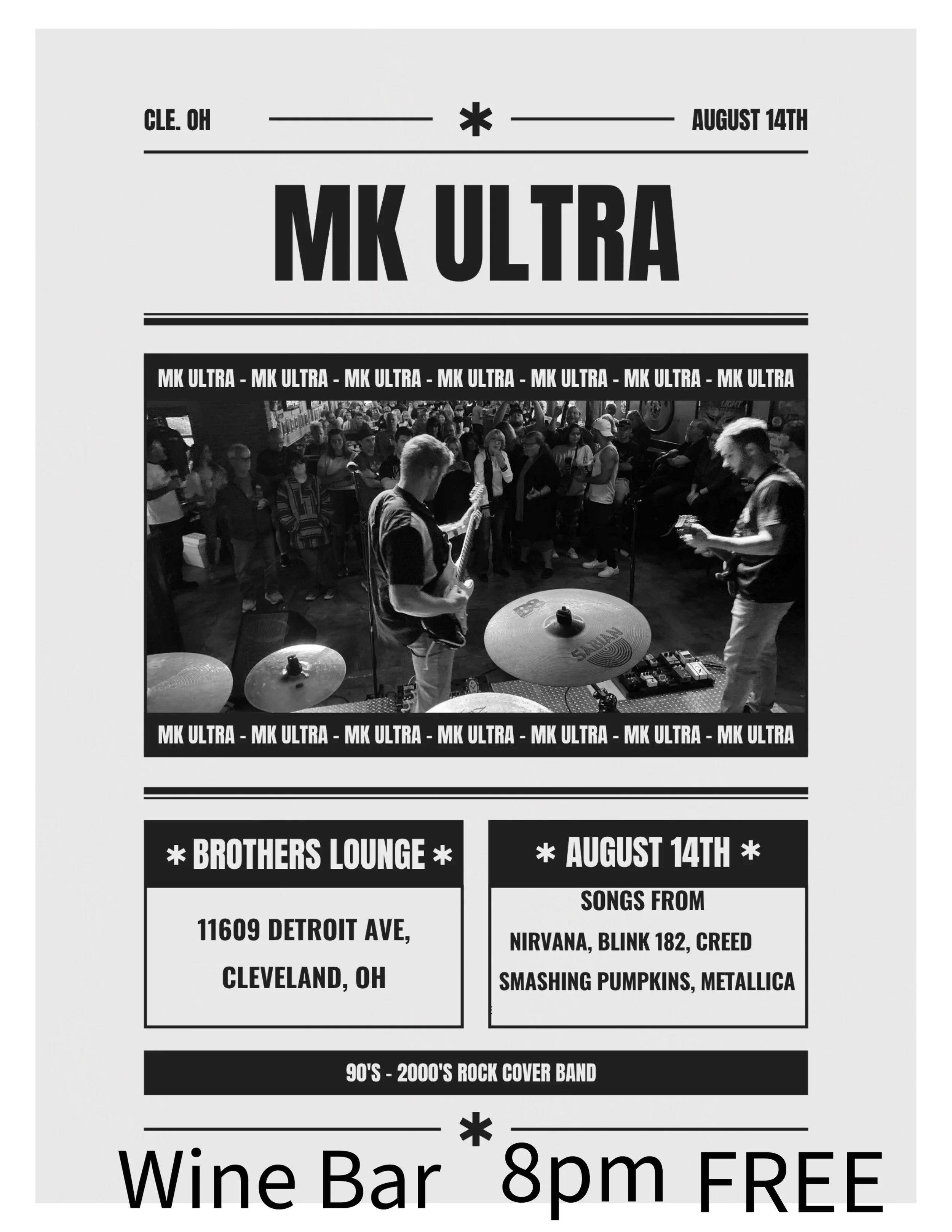 MK Ultra:  90s 2000s Covers