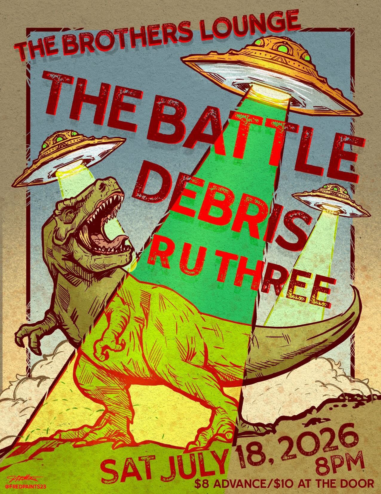 The Battle/ R U THREE / Debris 